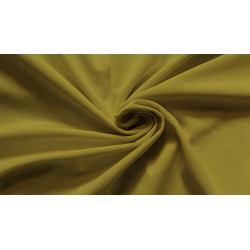 Soft Upholstery velvet - Golden olive color, the fabric photo with the twist