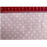 Blush pink,  tiny 3 mm dot size