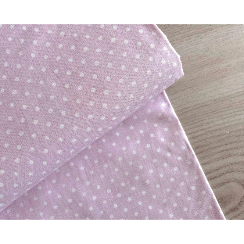 Blush pink,  tiny 3 mm dot size