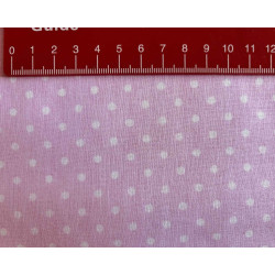 Light Pink, tiny 3 mm dot size