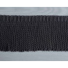 cotton bullion fringe - 120mm - Black color