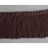 cotton bullion fringe - 120mm - Brown color