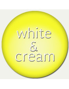 white & cream