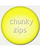 Chunky zips - in Hab&Fab shop the best selection and prices.
