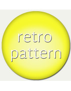 Retro pattern fabric in Hab&Fab online shop - check out our full offer!