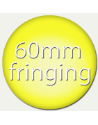 Bullion fringing trim 60mm long , looped fringing type,