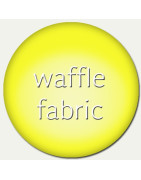 Cotton waffle fabric in Hab&Fab , wide range , perfect prices!