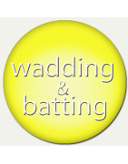 wadding& batting