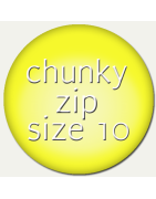 chunky zip slider size 10