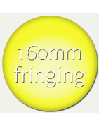 160mm Long Fringing | Decorative Fringe Trim UK